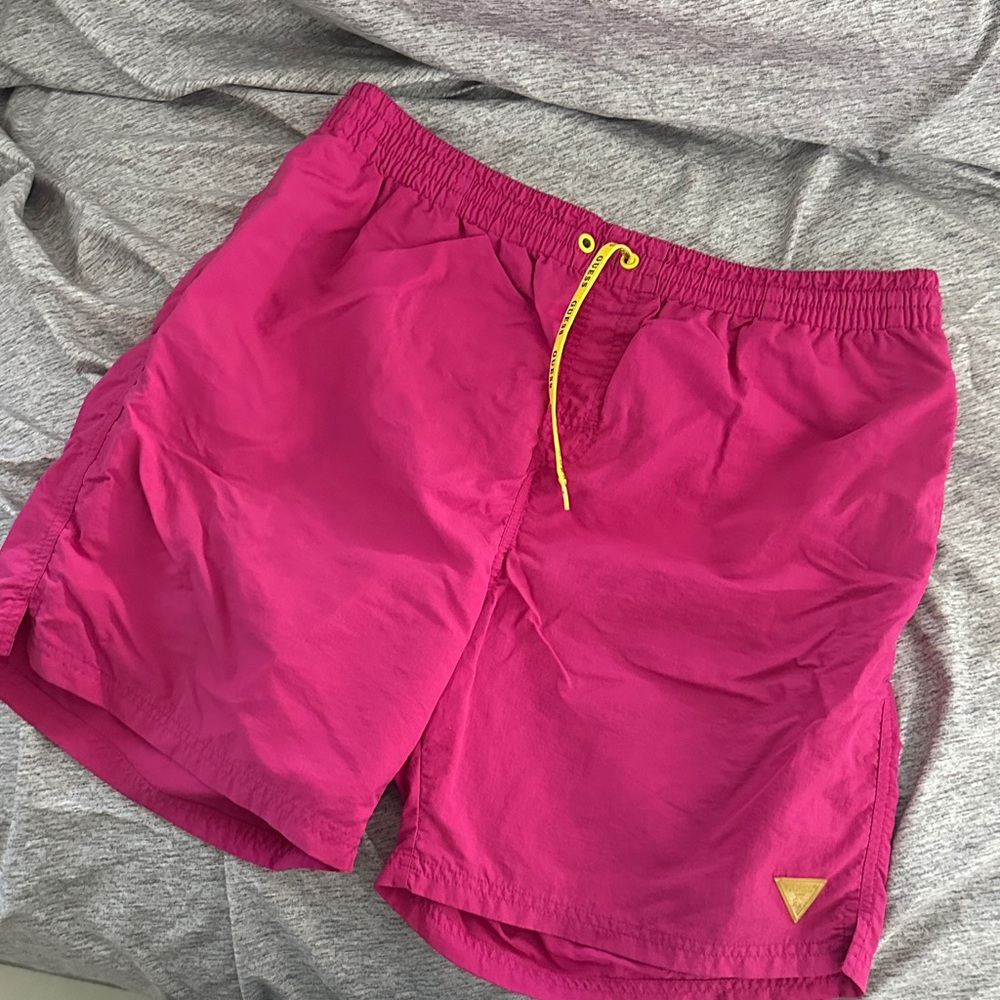 Guess Pink Swim Shorts